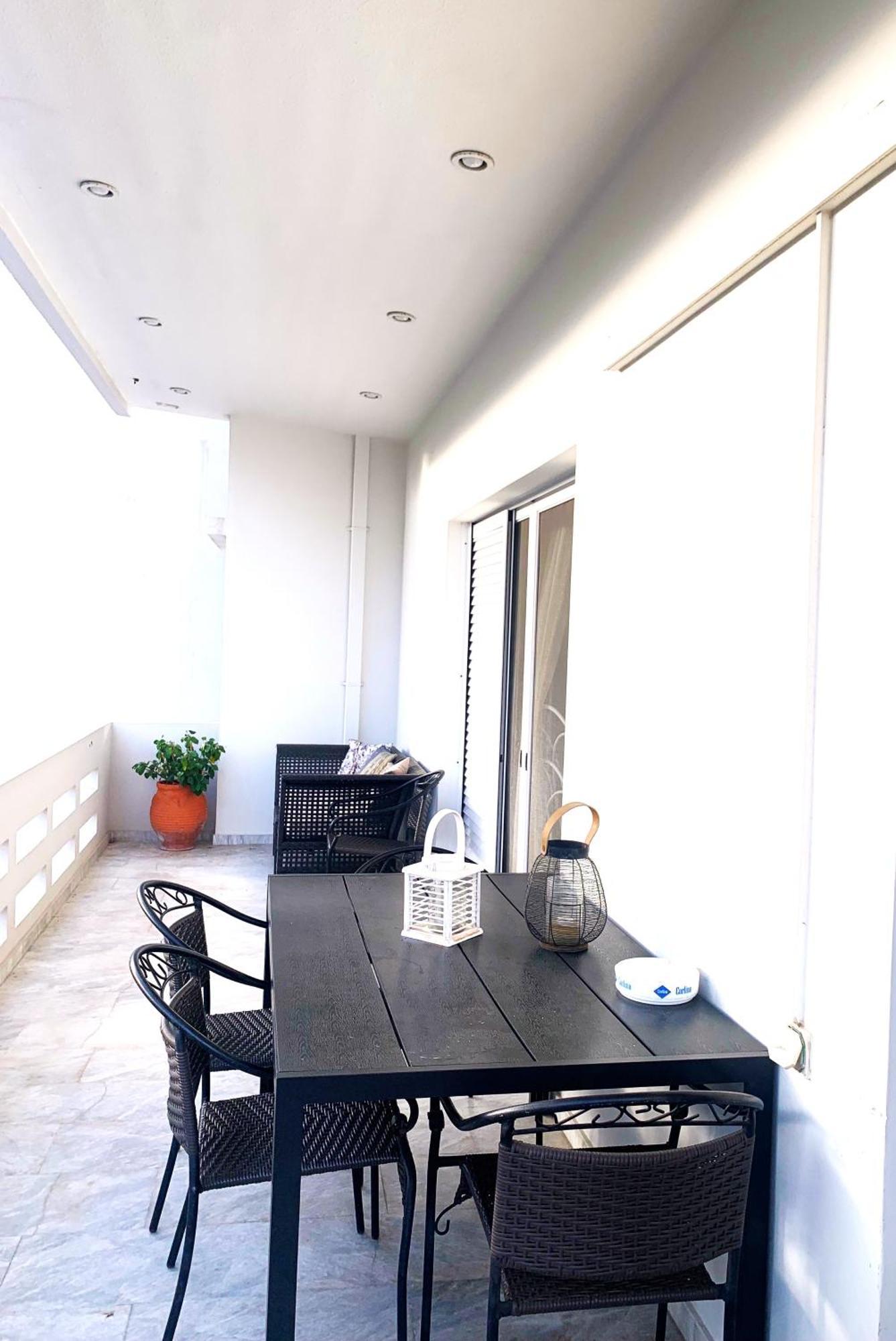 Christina_Apt Chrissi Akti Chania Exterior foto